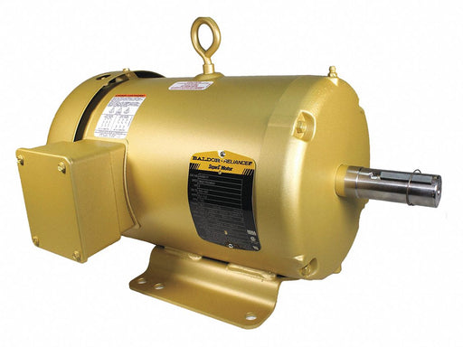 Baldor EM3611T General Purpose Motor, Rigid Base Mount, Totally Enclosed Fan Cooled, 3 hp, 208-230/460V AC