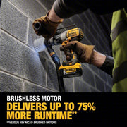 DeWalt DCD996P2 Cordless Hammer Drill Kit 20V, Premium, 1/2 in Chuck, Keyless, 1/2 in Concrete Capacity, 3