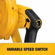 Dewalt DCE100B Blower, 100 cfm, 135 mph, 20 V