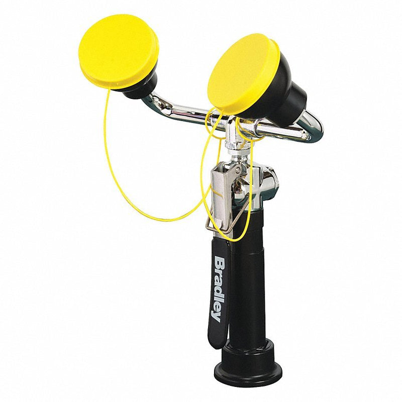 Bradley S19-465EFW Deck-Mount Drench Hose Dual Head
