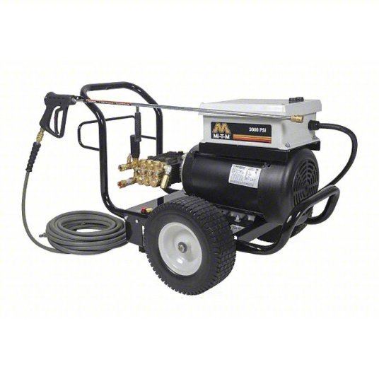 MI-T-M JP-3004-1ME3 Medium Duty 3000 psi 3.9 gpm Cold Water Electric Pressure Washer
