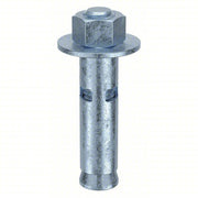 Red Head HN-1222 Sleeve Anchor 2 1/4 in Overall Lg, 1/2 in Dia, 3/8"-16 Thread Size, Steel, Hex, 25 PK