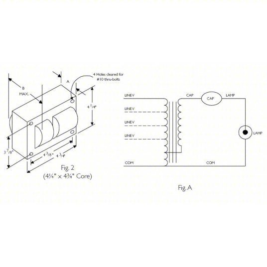 Advance 71A5750-001D HID Ballast Kit 250 W Max. Bulb Watts, ANSI Code M58, Probe, 120/208/240/277/480V AC