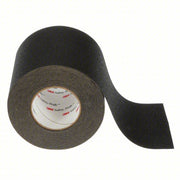 3M Safety Walk 610 Anti-Slip Tape Coarse, 60 Grit Size, Solid, Black, 6 in x 60 ft, 28 mil Tape Thick, Rubber