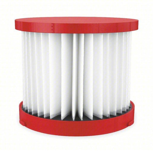 Milwaukee 49-90-1900 Cartridge Filter Fits Vacuum 0880-20 Models, HEPA, Wet/Dry