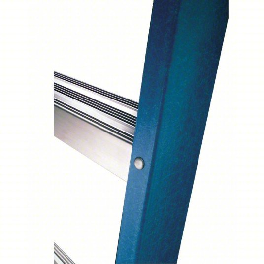 Werner 6006 Stepladder 6 ft Ladder Ht, 5 Steps, 250 lb, 41 1/8 in Base Spread, 22 in Bottom Wd