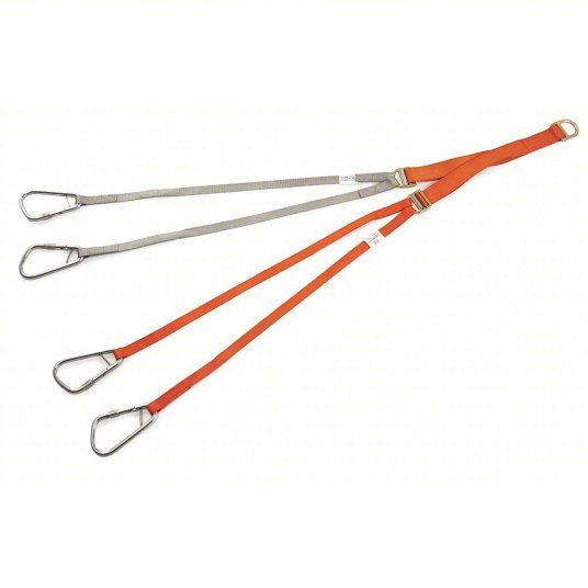 Ferno 418-1 Lifting Bridle, Orange, 54 1/2 in Lg, 1 in Wd