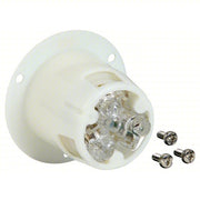 Hubbell HBL2316 20A Flanged Twist-Lock Receptacle 2P 3W 125VAC