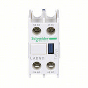 Schneider LADN11 Auxiliary Contact Block 1NO/1NC, 10 A Max Current (AC), Front Mount