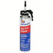 Permatex 85915 RTV Gasket Maker High-Temp Red RTV, 7.25 oz, Pressurized Can w Trigger, Red