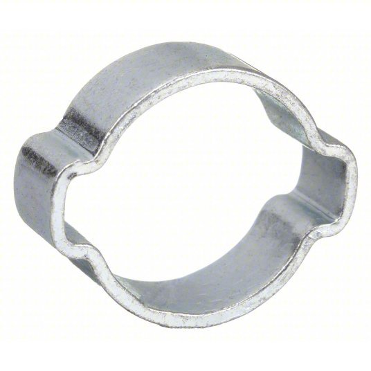 Oetiker 10100008-100 Hose Clamp 9/32 in – 23/64 in Clamping Dia, Zinc-Plated Steel, 2,500 N Max Closing Force