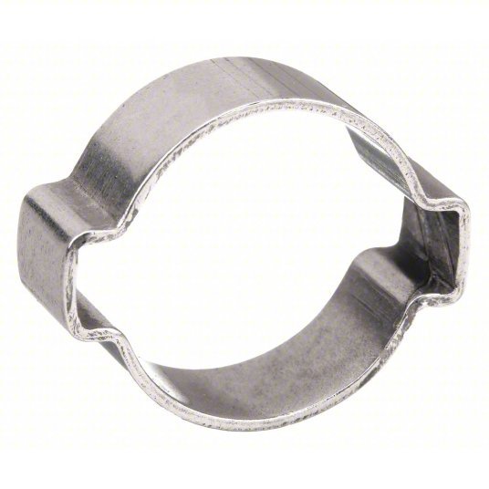 Oetiker 15100003-100 Hose Clamp 13/64 in – 9/32 in Clamping Dia, Plain 304 Stainless Steel, 2,500 N Max Closing Force