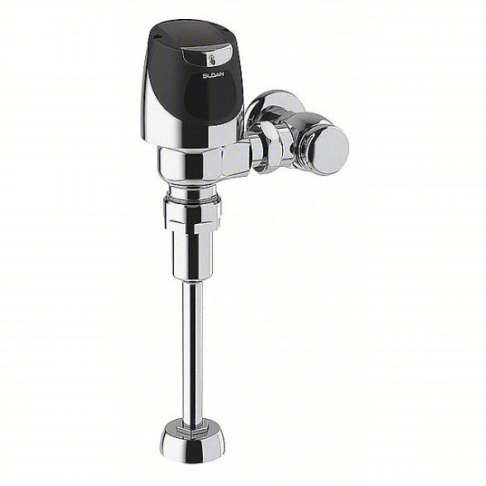 Sloan Solis 8186-1 Automatic Flush Valve 1 gpf Gallons per Flush, 11 1/2 in Rough-In, Solar, Top Spud