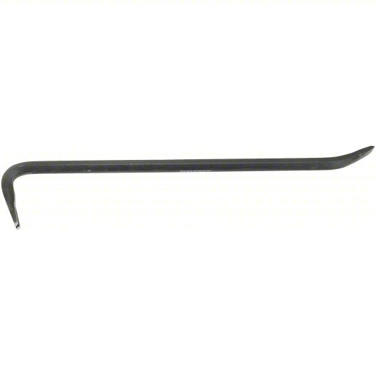 Redwood RW3FE90 Gooseneck Wrecking Bar Chisel/Claw End, 24 in Overall Lg, T No, 1 Nail Slots, Gooseneck End Angle