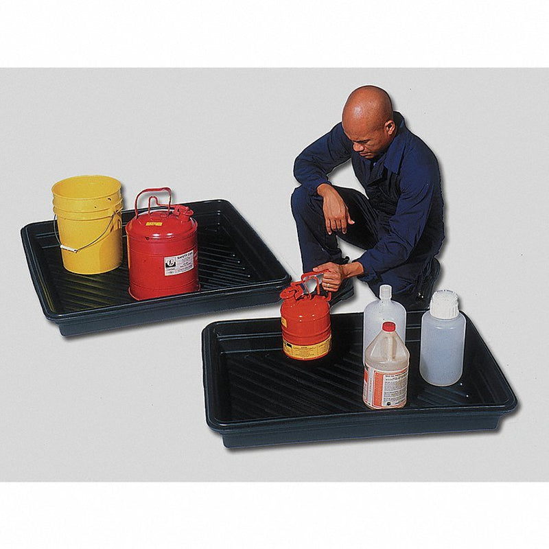 Ultratech 1033 Spill Tray, 30 gal Spill Capacity, Polyethylene
