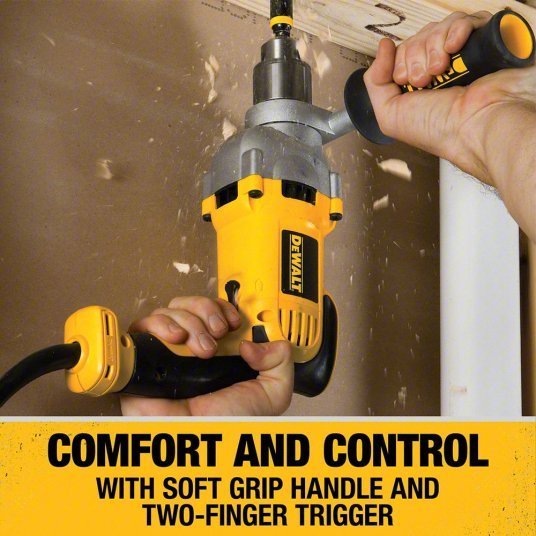DeWalt DWD210G Drill 1/2 in Chuck Size, Keyed, 1,250 RPM Free Speed, 10 A Current, 120V AC, 4.9 lb Tool Wt
