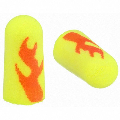 3M 312-1252 Disposable Uncorded Ear Plugs, Bullet Shape, 33 dB, 200 Pairs - Redwood.KV3GY48