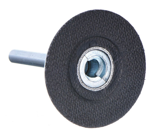 Arc Abrasives 11-50259 Quick Change Disc Backup Pad, TR, 2 in Dia, 1/4 in Straight-Shank, Medium Density