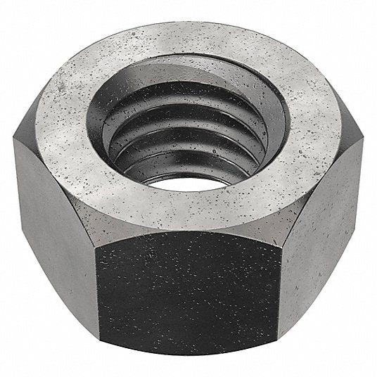 Fabory U01100.037.0001 Hex Nut Std Hex, 3/8"-16 Thread, 9/16 in Hex Wd, 21/64 in Hex Ht, Steel, Grade 5, Plain, 100 PK