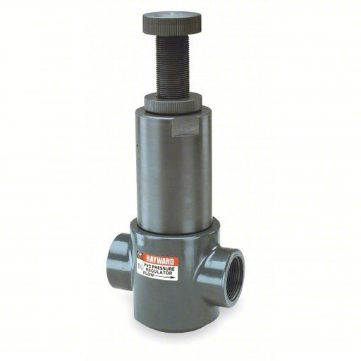 Hayward PR10050T Pressure Regulator PR, PVC, 1/2 in Inlet Size, 1/2 in Outlet Size, 4 1/8 in Lg, 9 1/4 in Ht