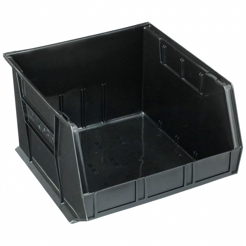 Akro-Mils 30270BLACK Hang and Stack Bin Black 16-1/2x18x11 in