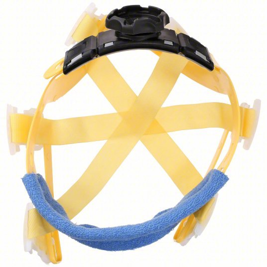 Bullard RS6RC Replacement Suspension Hard Hat, Ratchet (6-Point), 6-1/2 to 8 Fits Hat Size