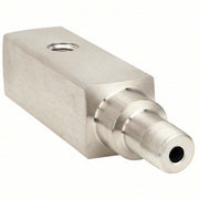 Enerpac GA2 Gauge Adapter, Gauge Port 1/2 in Female NPTF, Hose Port 3/8 in Female NPTF