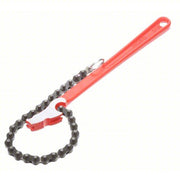 Ridgid C-12 Chain Wrench For 4 in Outside Dia, 15 3/4 in Chain Lg, 12 in Handle Lg, Alloy Steel, Steel