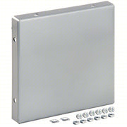 Square D LDB6CP Wireway Closure Plate: 16 ga Gauge, 1, Steel, Powder Coated