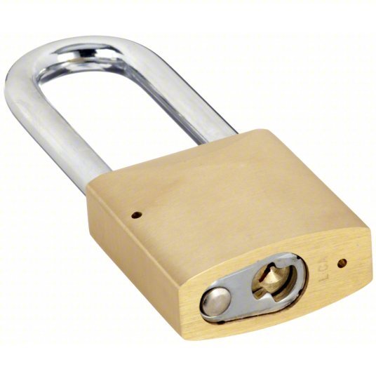 Master Lock 6850LJ Padlock 2 1/2 in Vertical Shackle Clearance, 29/32 in Horizontal Shackle Clearance, 5 Pin Pins
