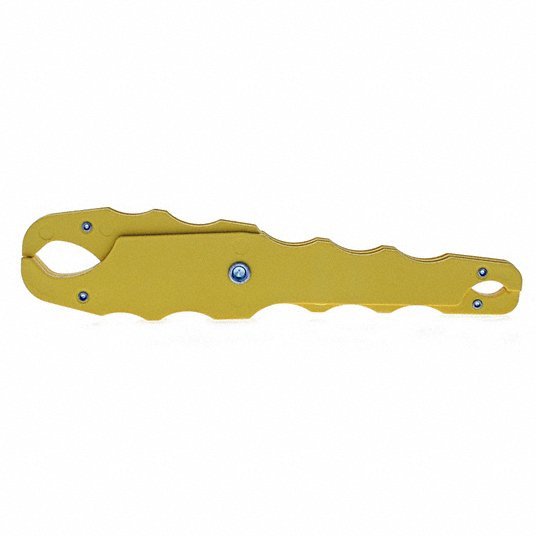 Ideal 34-002 Medium Fuse Puller, 7 1/2 in L, High-Dielectric, Glass-Filled Polypropylene, Yellow