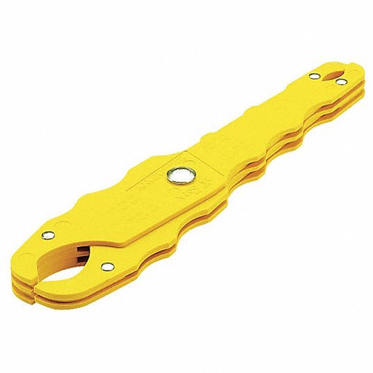 Ideal 34-002 Medium Fuse Puller, 7 1/2 in L, High-Dielectric, Glass-Filled Polypropylene, Yellow