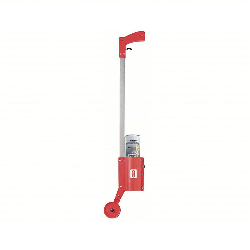 Krylon K07096 Wheeled Marking Wand Can of Marking Paint or Chalk, 34 in Overall Lg, Steel/Plastic