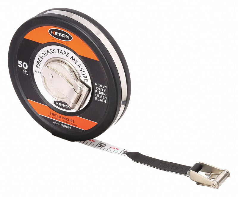 Keson MC-18-50 50 ft Long Tape Measure