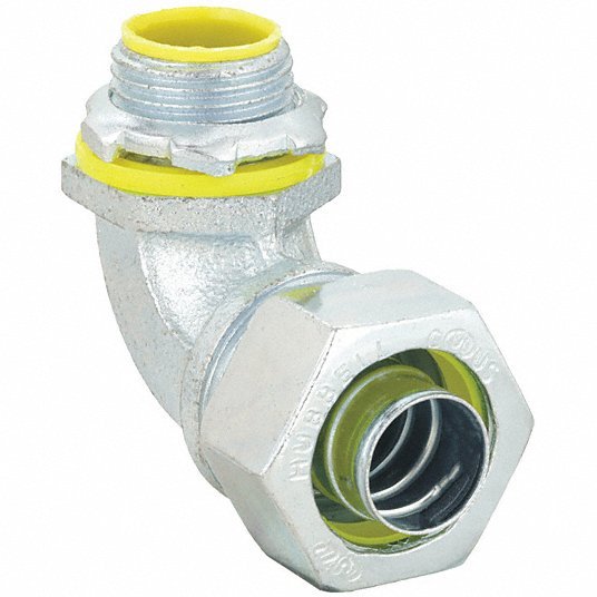 Raco 3544 Insulated Connector, 1 In., Malleable Iron - Redwood.KV3LL26