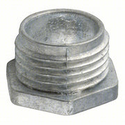Raco 1662 Threaded Chase Nipple 1/2 in Trade Size, Zinc, 19/32 in Overall Lg