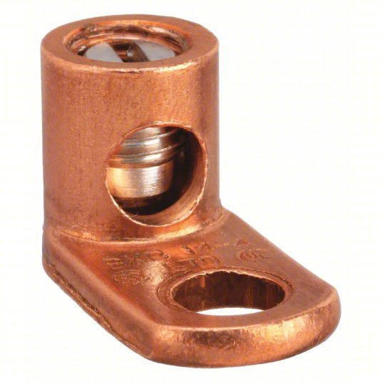 Blackburn L70 Mechanical Connector 1 Conductors, Copper, 9/32 in Stud Size
