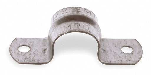 Approved Vendor 3LV29 Two Hole Conduit Strap, Steel
