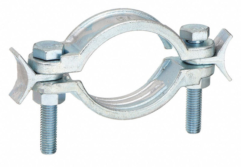 Approved Vendor 3LZ28 Hose Clamp, Zinc-Plated Steel Band, Smooth, External Hex, 1 9/32 in – 1 19/32 in Dia.