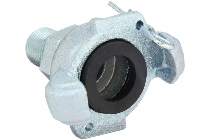 Approved Vendor 3LX91 Universal Hose Coupling, Straight, Universal Coupling, 1/2 in Male NPT Threaded, Male, NPT, Threaded