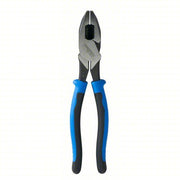 Klein J2000-9NE Linemans Plier Flat, 9 1/2 in Overall Lg, 1 5/8 in Jaw Lg, 1 1/4 in Jaw Wd, 5/8 in Jaw Thick, Steel