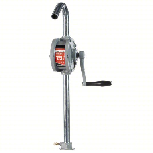 Fill-Rite SD62 Hand Operated Drum Pump Rotary, 55 gal For Container Size, 1,500 SUS Max. Viscosity