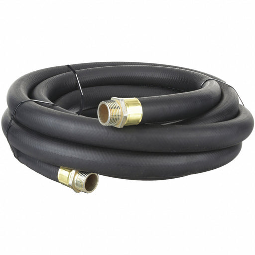 Fill-Rite FRH10020 Discharge Hose, Discharge Hose, 1 in x 20 ft, Neoprene, Nitrile, Brass, -40° to 180°F