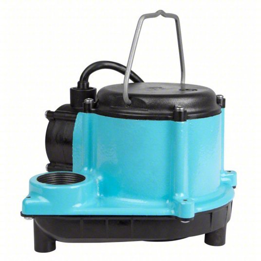 Little Giant 506158 1/3 HP 1-1/2 in. F Submersible Sump Pump 115V Diaphragm