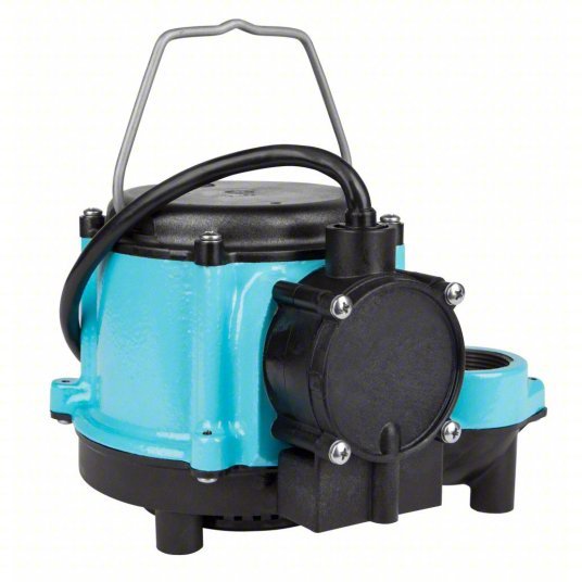 Little Giant 506158 1/3 HP 1-1/2 in. F Submersible Sump Pump 115V Diaphragm
