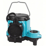Little Giant 506158 1/3 HP 1-1/2 in. F Submersible Sump Pump 115V Diaphragm