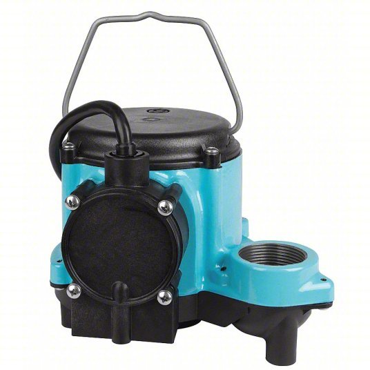 Little Giant 506158 1/3 HP 1-1/2 in. F Submersible Sump Pump 115V Diaphragm