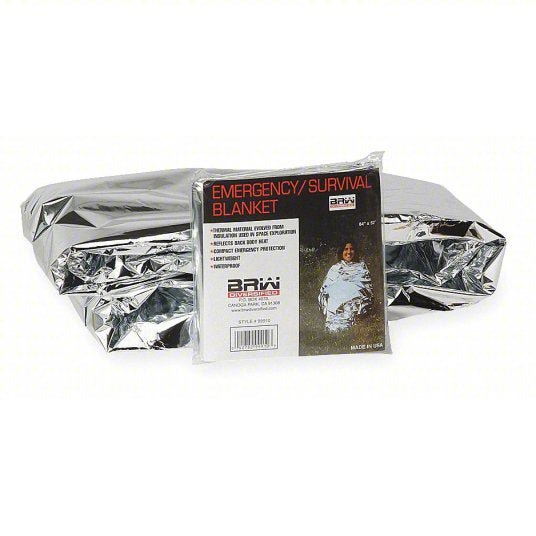 Honeywell 80264RB Emergency Blanket Silver, 84 in Blanket Lg