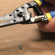Klein 11055 Wire Stripper 18 AWG to 10 AWG, 7 1/8 in Overall Lg, Std Cushion Grip, 20 AWG to 12 AWG, 6 - 8 in