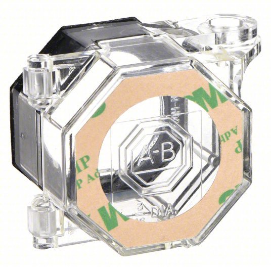 Brady PBL6 Push Button Lockout For 1.2 in Max Button Dia, Clear